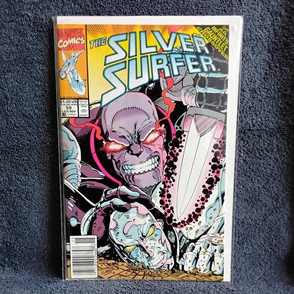 1991 Silver Surfer 59 by Marvel Comics!! - Picture 1 of 2